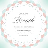 Delicate Doily - Brunch & Lunch Invitation